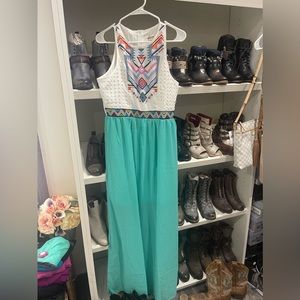 Viishow Boho Maxi Dress XL NWT